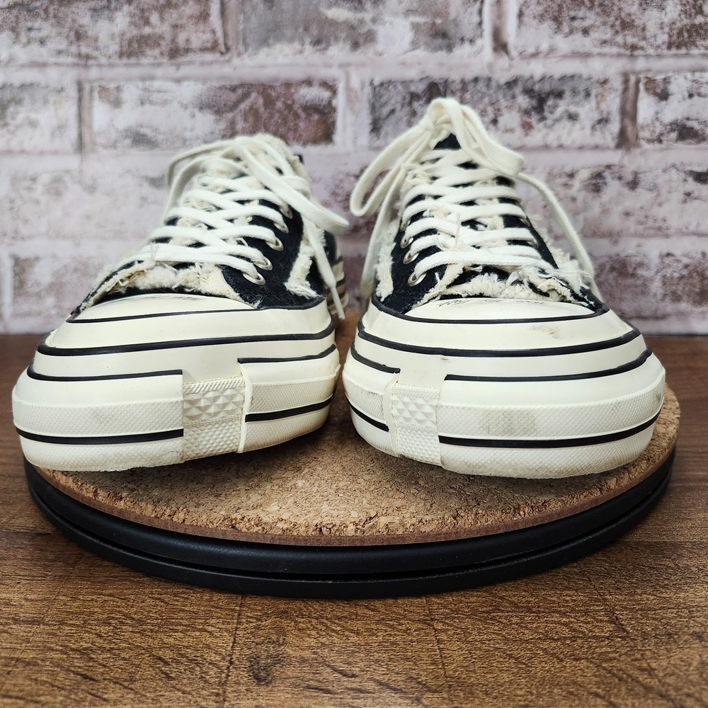 Vessel G.O.P. Low Top Black Sneakers Unisex Size M10.5 W12.5 *Pre-Owned* - Picture 12 of 16